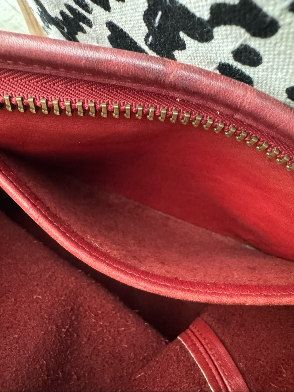 Vintage COACH 9085 XL Duffle Sac Feed Bag RED ❤️‍🔥 - Picture 8 of 11
